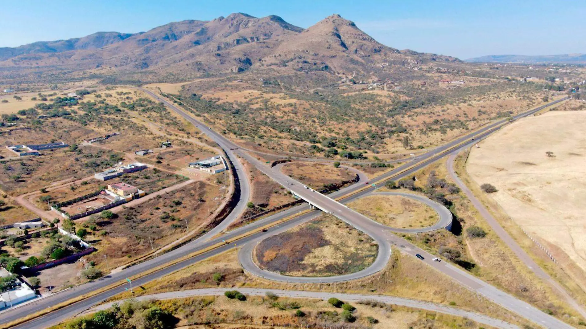 obras del libramiento carretero ags